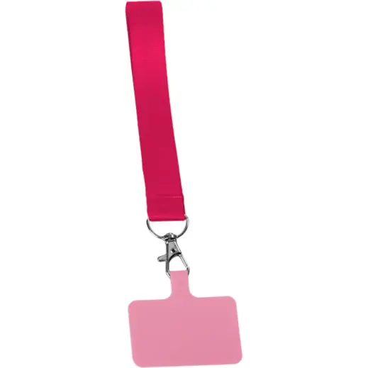 Cellphone Petersham Wrist Lanyard Fuchsia